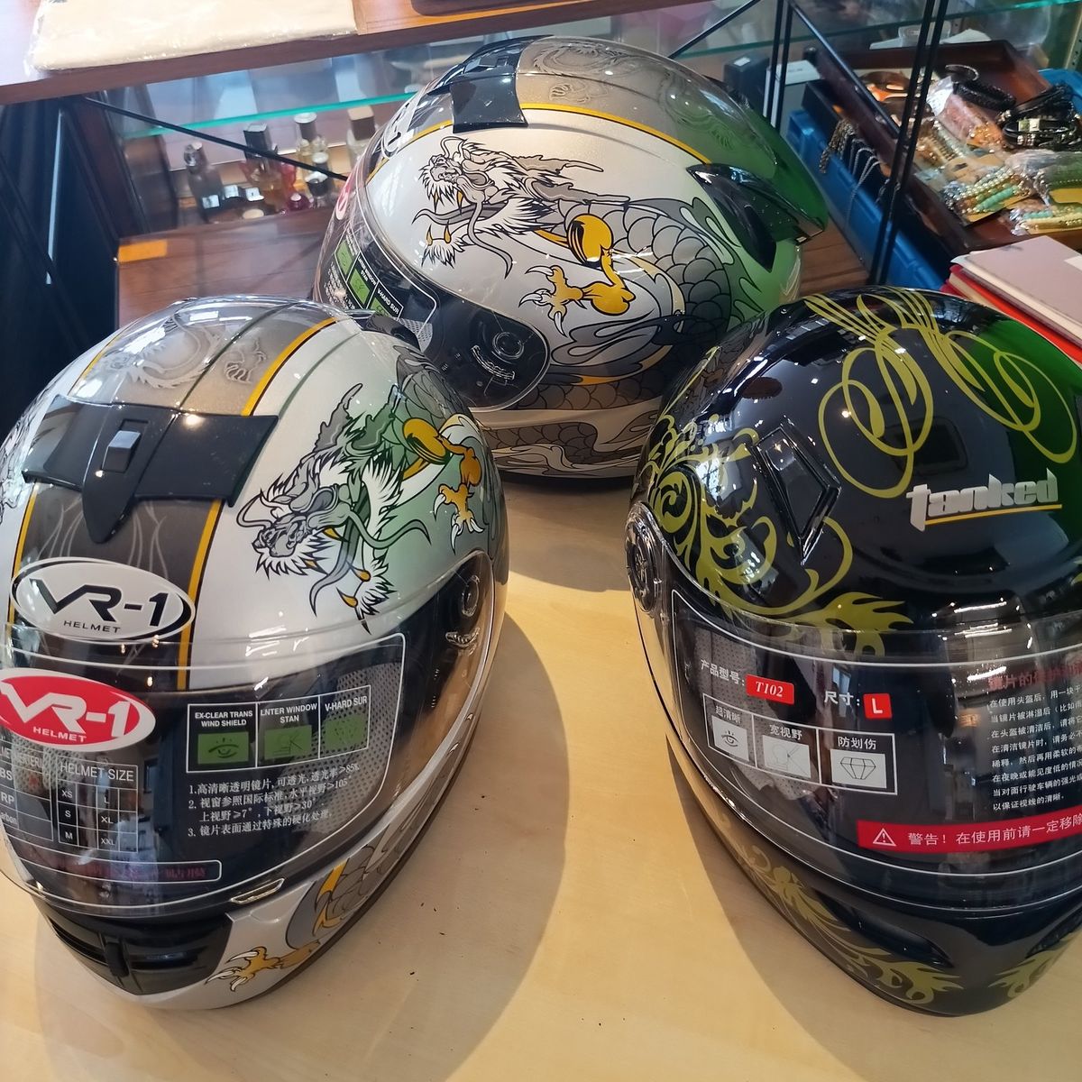 フルフェイスヘルメット各種